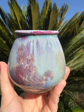 Load image into Gallery viewer, Tiny Ceramic Tea Cup Crystalline Glazed Small Coffee Mug
