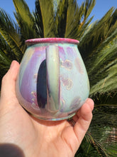 Load image into Gallery viewer, Tiny Ceramic Tea Cup Crystalline Glazed Small Coffee Mug
