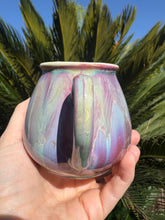 Load image into Gallery viewer, Tiny Ceramic Tea Cup Crystalline Glazed Small Coffee Mug
