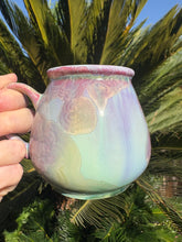 Load image into Gallery viewer, Tiny Ceramic Tea Cup Crystalline Glazed Small Coffee Mug

