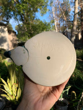 Load image into Gallery viewer, Plant Pot Melted Mug Handmade Crystalline Glazed Mug Planter
