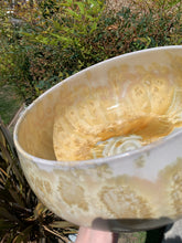 Load image into Gallery viewer, Wheel Thrown Crystalline Glazed Fruit Bowl
