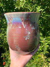 Load image into Gallery viewer, Kitchen Utensil Crock Crystalline Glazed Kitchen Utensil Holder Decor
