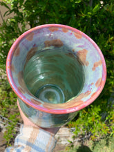 Load image into Gallery viewer, Crystalline Pottery Decorative Jar or Vase with Lid
