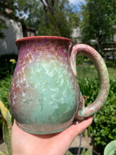Load image into Gallery viewer, Large Crystalline Glazed Mug - 24 oz
