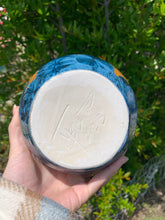 Load image into Gallery viewer, Crystalline Pottery Decorative Jar or Vase with Lid
