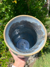 Load image into Gallery viewer, Crystalline Pottery Decorative Jar or Vase with Lid
