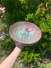 Load image into Gallery viewer, Wheel Thrown Crystalline Glazed Fruit Bowl
