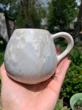 Load image into Gallery viewer, Tiny Ceramic Tea Cup Crystalline Glazed Small Coffee Mug
