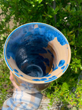Load image into Gallery viewer, Crystalline Pottery Decorative Jar or Vase with Lid
