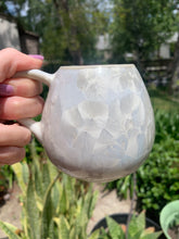 Load image into Gallery viewer, Tiny Ceramic Tea Cup Crystalline Glazed Small Coffee Mug
