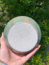 Load image into Gallery viewer, Crystalline Pottery Decorative Jar or Vase with Lid
