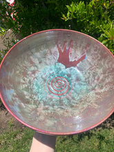 Load image into Gallery viewer, Wheel Thrown Crystalline Glazed Fruit Bowl
