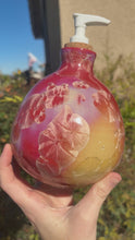 Load and play video in Gallery viewer, Ceramic Soap Dispenser Crystalline Soap Pump
