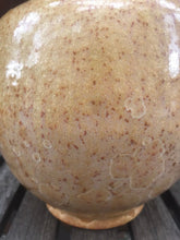 Load image into Gallery viewer, Crystalline Pottery Vase Handmade Yellow Gold Pink
