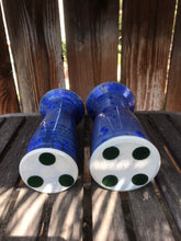 Load image into Gallery viewer, Handmade Pottery Vases Set of 2 Ceramic Crystalline Glazed Decor
