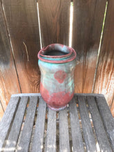 Load image into Gallery viewer, Handmade Pottery Vase Ceramic Crystalline Glazed Decor
