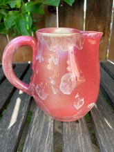 Load image into Gallery viewer, Ceramic Gravy Pitcher Crystalline Pottery Handmade Small Pitcher 16 oz
