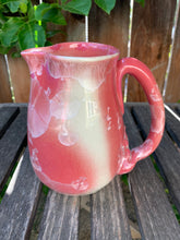 Load image into Gallery viewer, Ceramic Pitcher Crystalline Pottery Handmade Medium 30 oz Serving Pitcher
