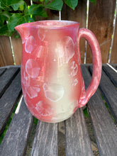 Load image into Gallery viewer, Ceramic Pitcher Crystalline Pottery Handmade Medium 30 oz Serving Pitcher
