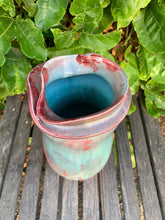 Load image into Gallery viewer, Crystalline Pottery Vase Handmade Decorative Flower Vase
