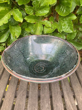 Load image into Gallery viewer, Crystalline Glazed Decorative Fruit Bowl Handmade Bowl
