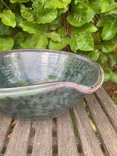 Load image into Gallery viewer, Crystalline Glazed Decorative Fruit Bowl Handmade Bowl
