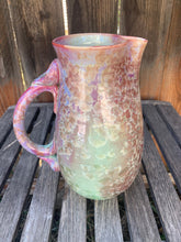 Load image into Gallery viewer, Ceramic Pitcher Crystalline Pottery Handmade Large Drink Pitcher
