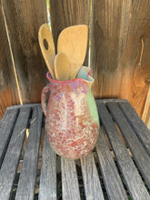 Load image into Gallery viewer, Ceramic Pitcher Crystalline Pottery Handmade Large Drink Pitcher
