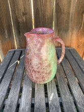 Load image into Gallery viewer, Ceramic Pitcher Crystalline Pottery Handmade Large Drink Pitcher

