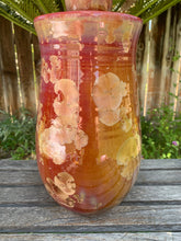 Load image into Gallery viewer, Crystalline Pottery Decorative Jar or Vase with Lid
