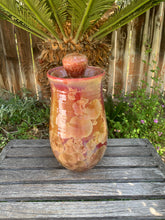 Load image into Gallery viewer, Crystalline Pottery Decorative Jar or Vase with Lid
