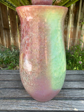 Load image into Gallery viewer, Crystalline Pottery Decorative Jar or Vase with Lid
