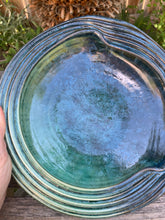 Load image into Gallery viewer, Dish for Keys Jewelry or Trinkets Handmade Ceramic Decorative Dish Crystalline Glazed
