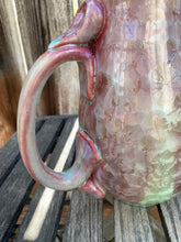 Load image into Gallery viewer, Ceramic Pitcher Crystalline Pottery Handmade Large Drink Pitcher
