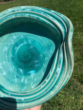 Load image into Gallery viewer, Dish for Keys Jewelry or Trinkets Handmade Ceramic Decorative Dish Crystalline Glazed
