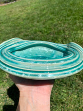 Load image into Gallery viewer, Dish for Keys Jewelry or Trinkets Handmade Ceramic Decorative Dish Crystalline Glazed
