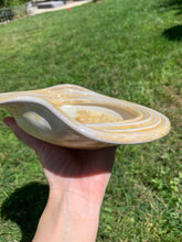 Load image into Gallery viewer, Dish for Keys Jewelry or Trinkets Handmade Ceramic Decorative Dish Crystalline Glazed
