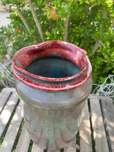 Load image into Gallery viewer, Crystalline Pottery Vase Handmade Decorative Flower Vase
