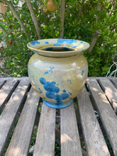 Load image into Gallery viewer, Crystalline Pottery Small Vase Handmade Decorative Flower Vase
