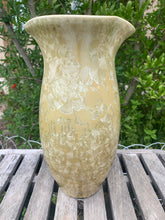 Load image into Gallery viewer, Crystalline Pottery Vase Handmade Decorative Flower Vase
