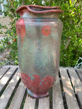 Load image into Gallery viewer, Crystalline Pottery Vase Handmade Decorative Flower Vase

