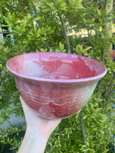 Load image into Gallery viewer, Crystalline Glazed Decorative Bowl Handmade Decor or Serving Bowl
