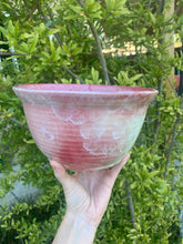 Load image into Gallery viewer, Crystalline Glazed Decorative Bowl Handmade Decor or Serving Bowl
