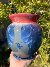 Load image into Gallery viewer, Handmade Pottery Vase Ceramic Crystalline Glazed Decor
