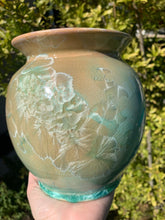 Load image into Gallery viewer, Handmade Pottery Vase Ceramic Crystalline Glazed Decor
