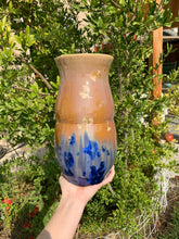 Load image into Gallery viewer, Crystalline Pottery Vase Handmade Decorative Flower Vase
