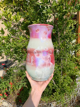 Load image into Gallery viewer, Crystalline Pottery Vase Handmade Decorative Flower Vase

