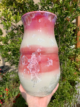 Load image into Gallery viewer, Crystalline Pottery Vase Handmade Decorative Flower Vase
