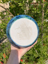 Load image into Gallery viewer, Crystalline Pottery Vase Handmade Decorative Flower Vase
